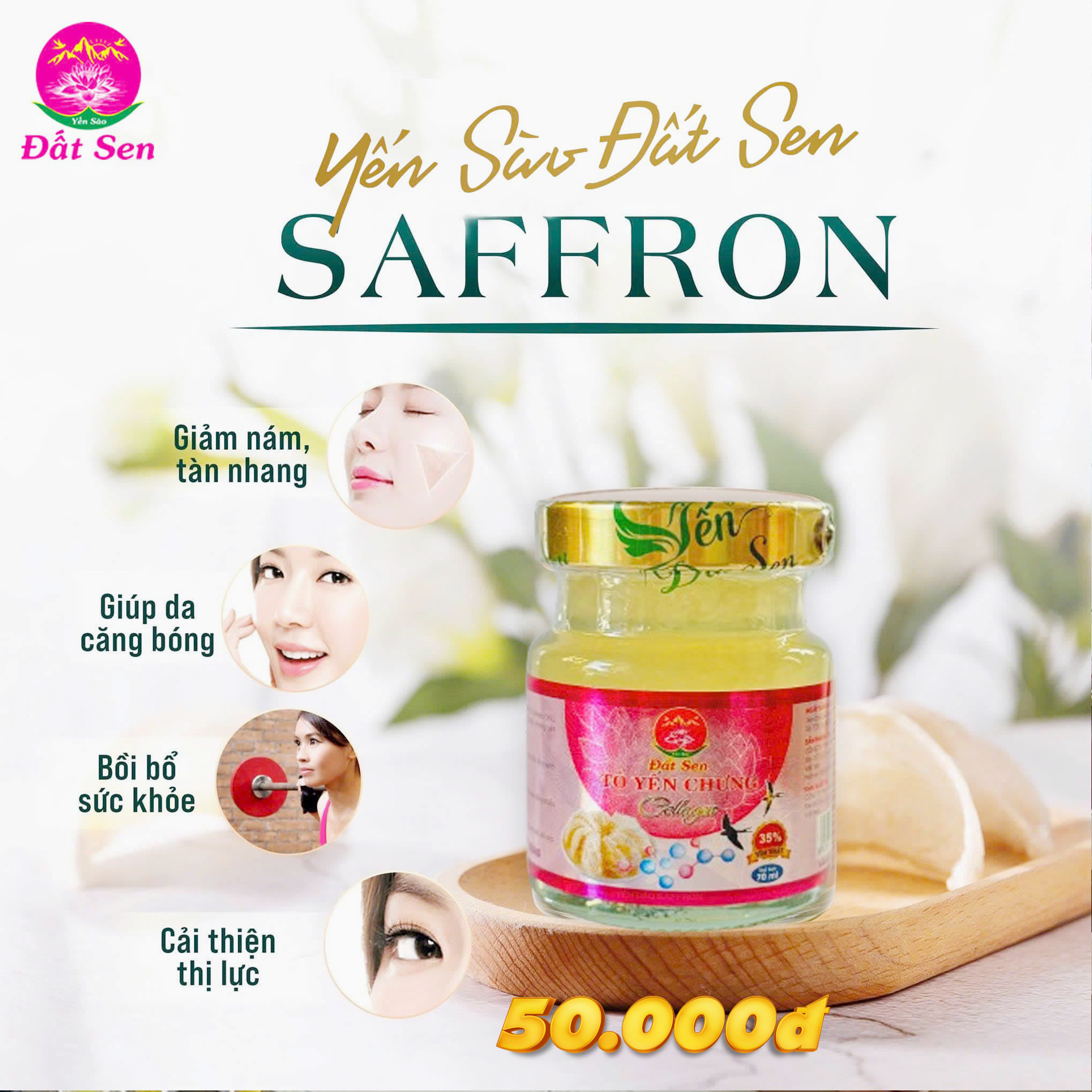 Yến Hũ Chưng Sẵn Đất Sen